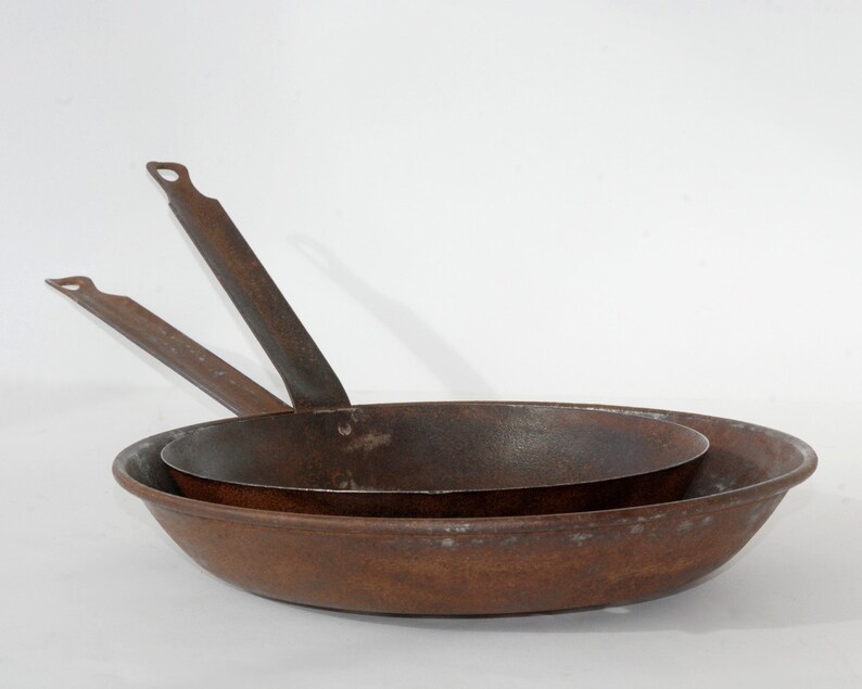 Kitchen Antiques Chestnut Roasting Pans Farmhouse Fireplace Etsy