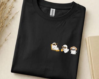Summer Ghost Shirt, Cute Ghost Shirt, Summer Ghost T-Shirt, Cute Ghost Shirt, Summer Halloween Shirt, Kawaii Ghost, Summer Outfit for Women