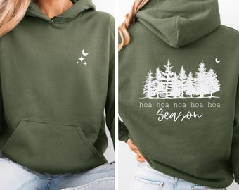 Hoa hoa hoa Season Sweatshirt, gemütlicher Herbst Pulli, Twilight Liebhaber Shirt, Halloween, lustiges Shirt, Twilight, Humorvoll Hoodie