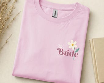 The Bride Shirt, Bachelorette Party Shirt, Hen Party T-shirt, Bachelorette Party T-shirt, Bride Crew Outfit, Wedding Shirt, Team Bride