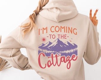 Cottage Hoodie, Cozy Bookish Hoodie, Cottagecore Sweater, Reader Aesthetic Hoodie, Book Lover Geschenk, Hockey Romance Merch