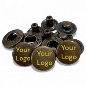 15mm,Customized snap button,Personalized jacket button,