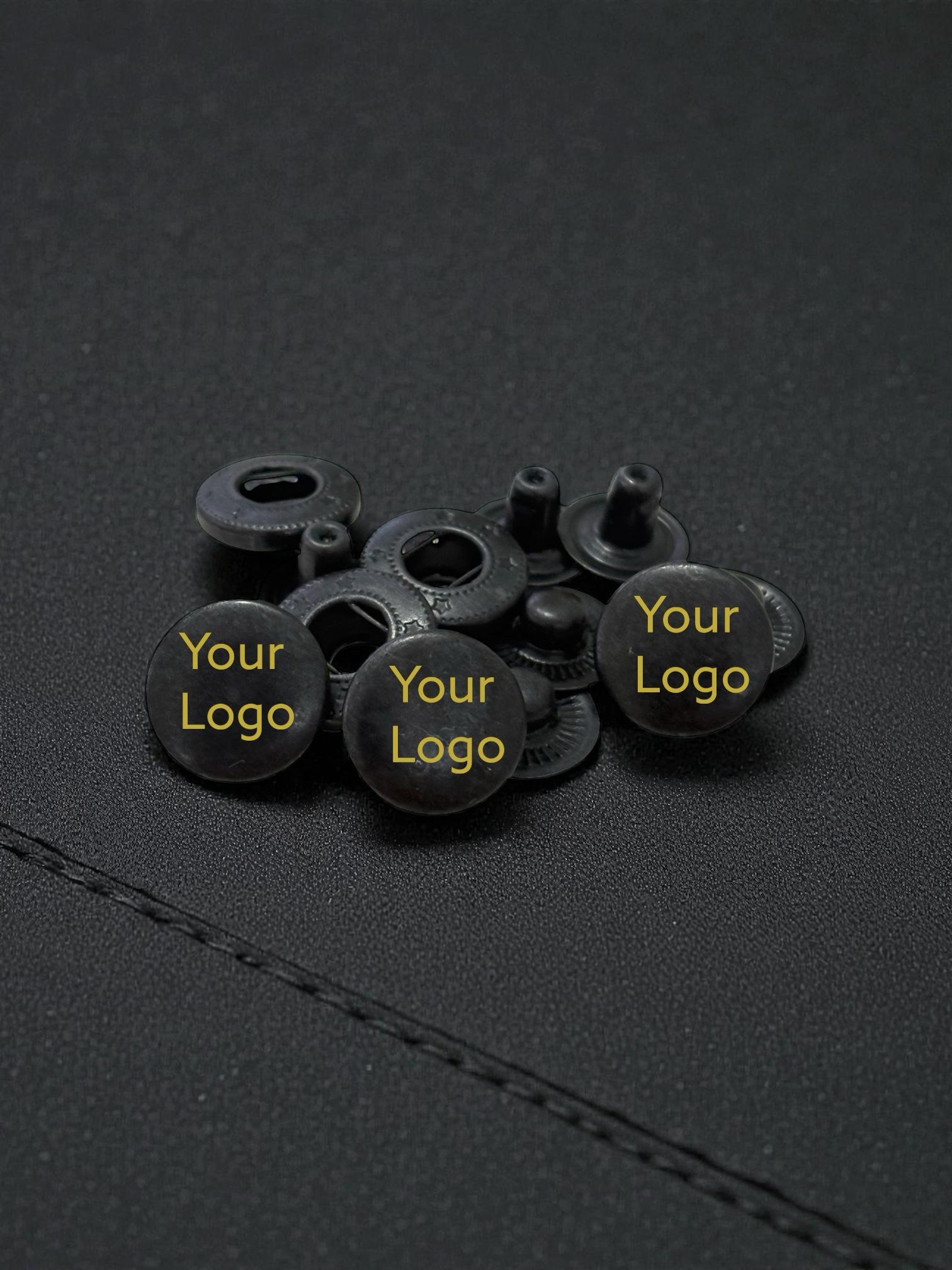15mm,customized Snap Button,personalized Jacket Button, - Etsy