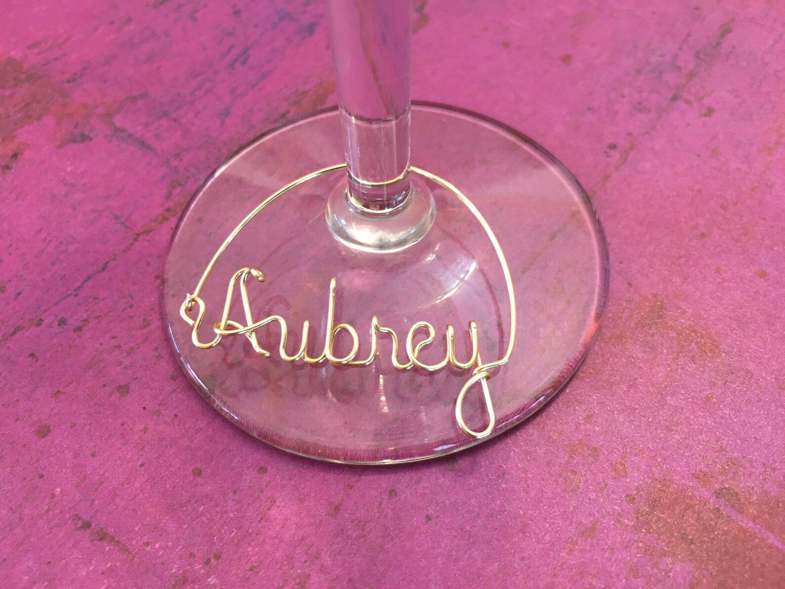 Wine Charms Personalized Name Charms Wine Lovers Wedding Etsy