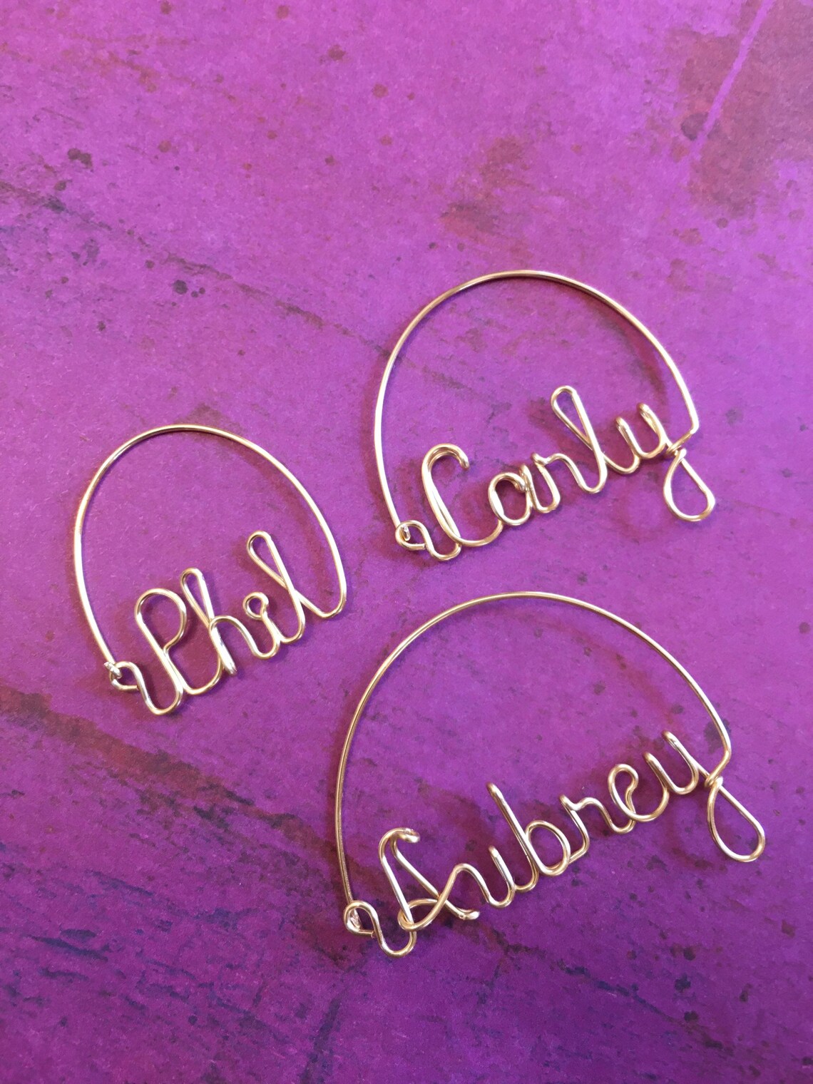 Wine Charms Personalized Name Charms Wine Lovers Wedding Etsy