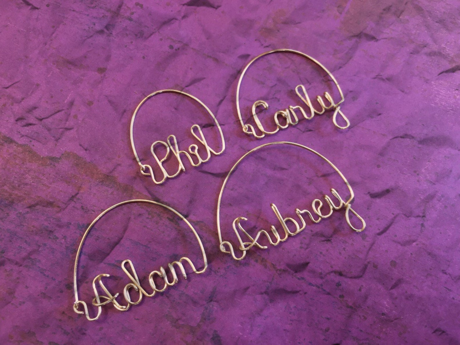 Wine Charms Personalized Name Charms Wine Lovers Wedding Etsy