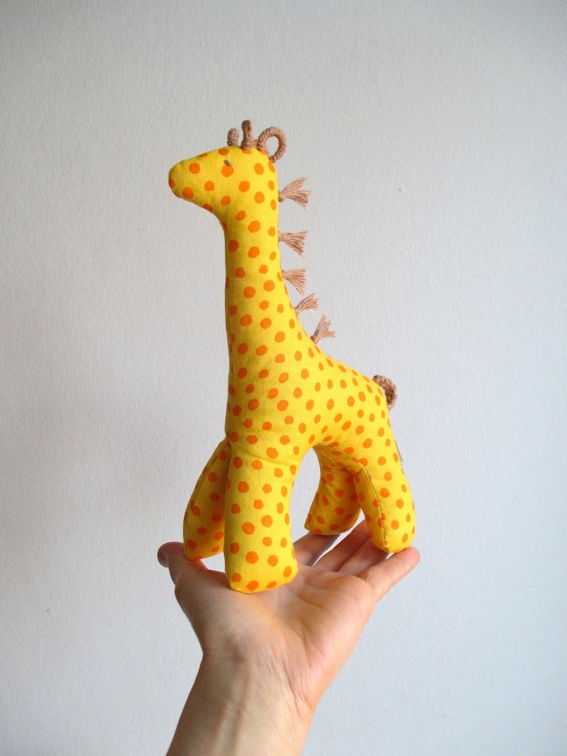 Giraffe with baby, giraffe toy set image 2
