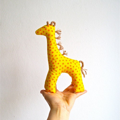 mini stuffed giraffe