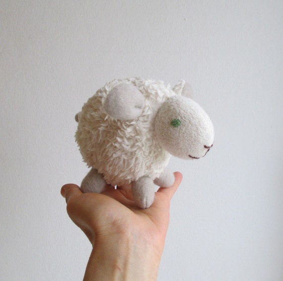 small stuffed lamb