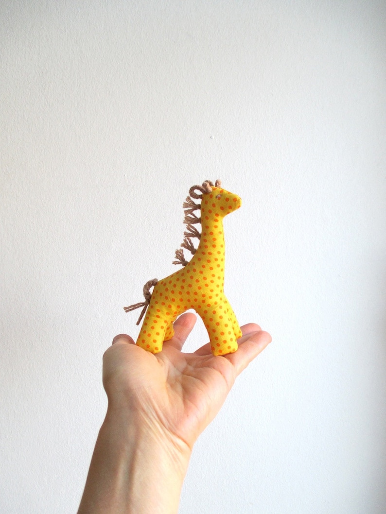 Giraffe with baby, giraffe toy set image 3