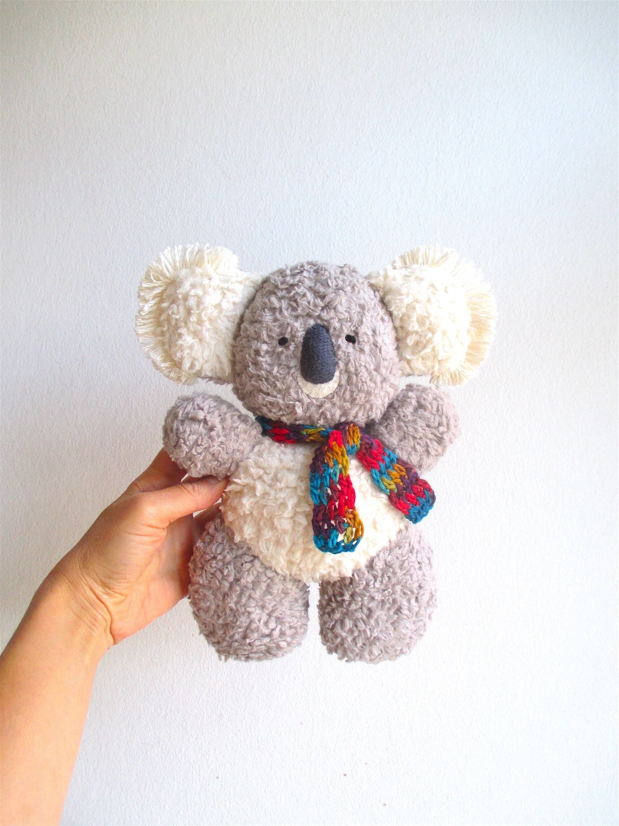 Organic koala bear, organic teddy bear, organic plush koala, Australian animal toy, organic stuffed koala, Australian plush animal