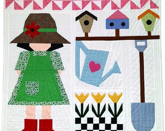 I Heart My Garden Quilt Pattern