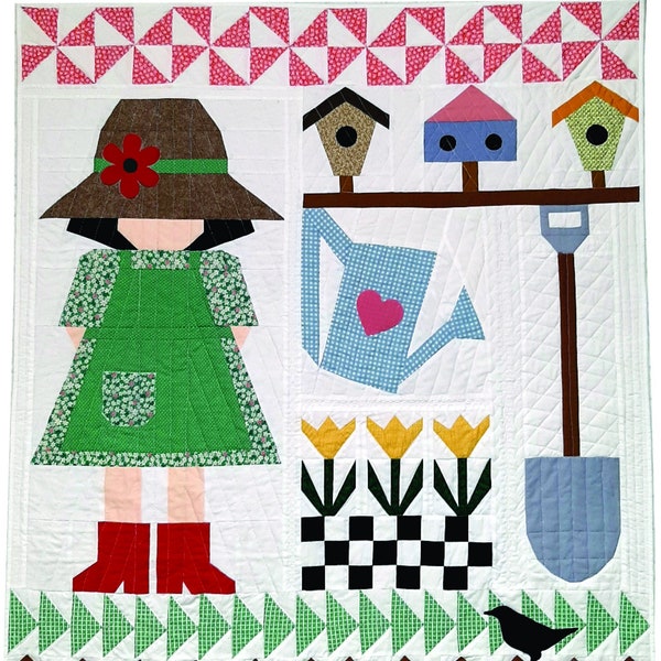 Garden Quilt Pattern Etsy