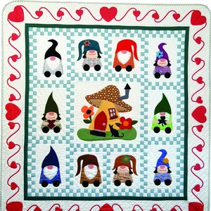 Gnome Home Quilt Pattern