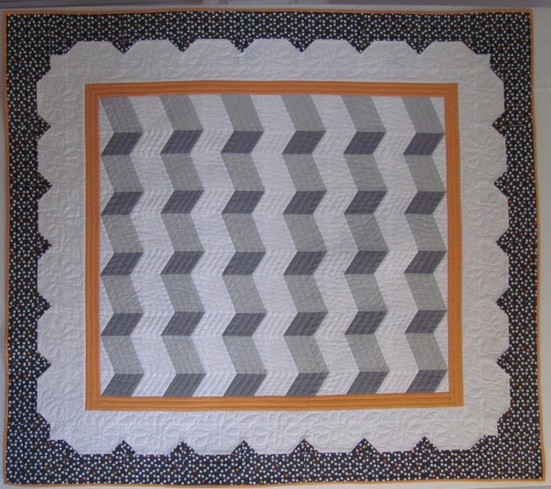 PDF Version Making Waves A Quilt in the New Modern Style Easy and Adorable image 1