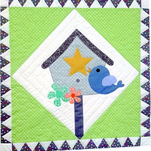 Tweet Tweet Sweet Quilt Pattern for Lap, Baby or Wall image 2