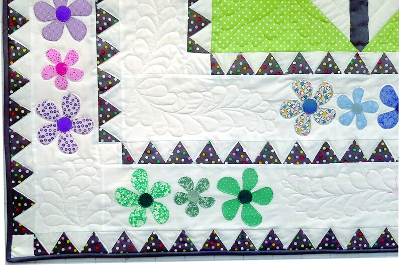 Tweet Tweet Sweet Quilt Pattern for Lap, Baby or Wall image 4