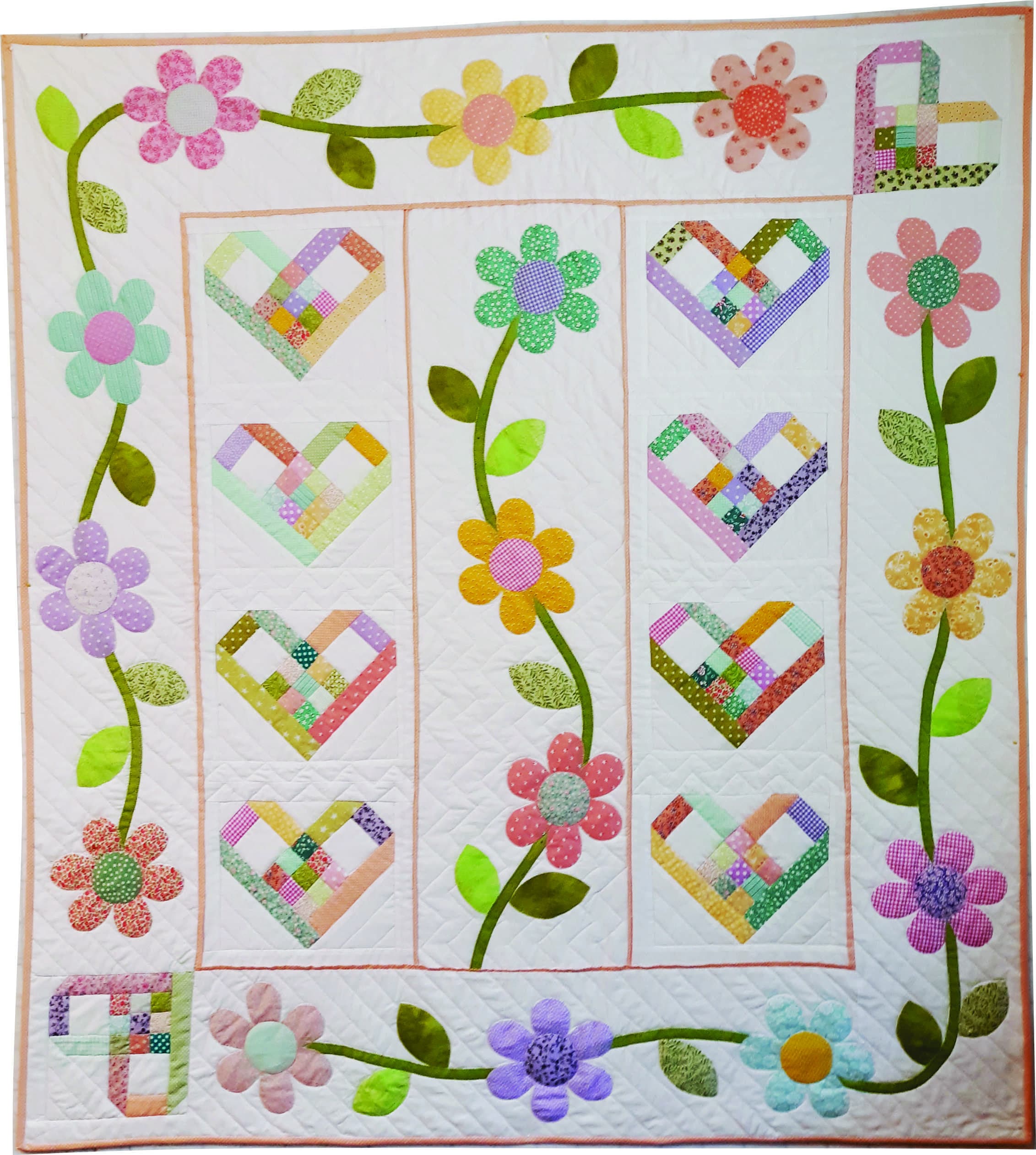 Crochet Flowers Lap Quilt — Made Just For U