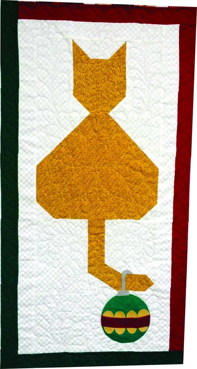 Christmas Cat Sampler Quilt Pattern PDF Etsy