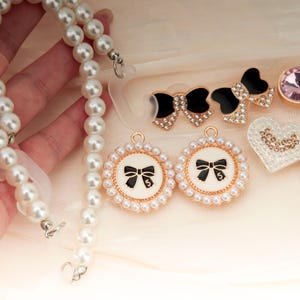 Summer Croc Charms accessories,Personalized Name Shoe pins,Butterfly charms,Exquisite flower|Pearl shoe accessory set,Wedding Gifts.