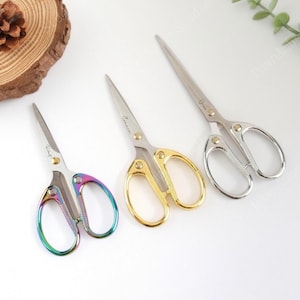 Custom Sewing Scissors, Gold Antique Scissors, Personalized Engraved Scissors, Small Embroidery Scissors, Gifts For Grandma