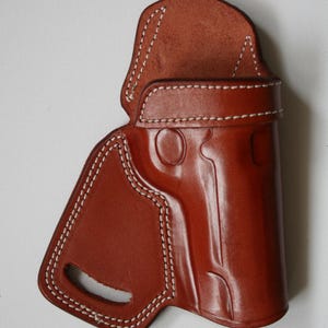 Ruger Back Belt Leather Holster