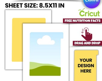 A5 Planner Divider Template: Canva & Cricut Compatible (Digital Download)