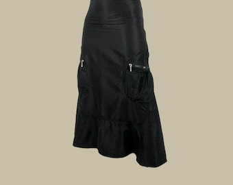 G.O.A Archive Parachute Cargo Zipper Skirt - Etsy