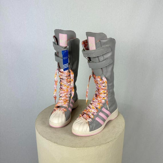 Missy Elliott X Adidas Knee High Boxing Boots, Brand New - Etsy