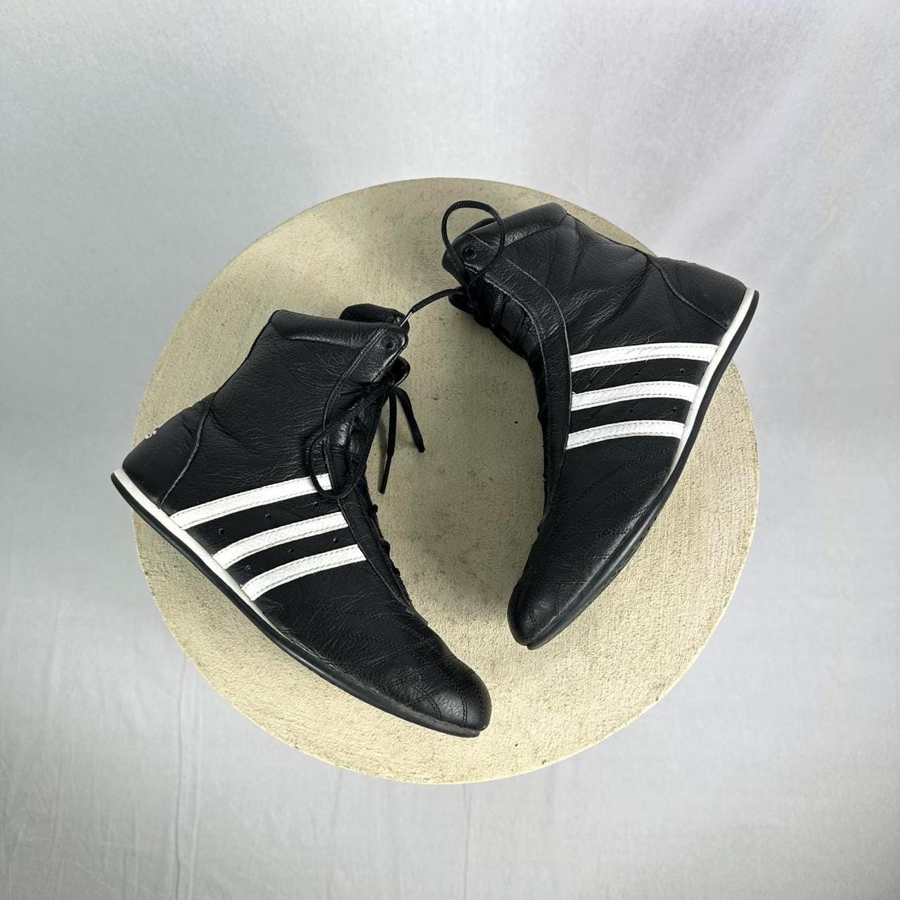 Archive Adidas « PRAJNA HIGH » Lacing Boxing / Wrestling Leather