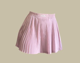 Ellesse pleated tennis skirt, embroidered, genuine, in lilac / lavender colour, brand new