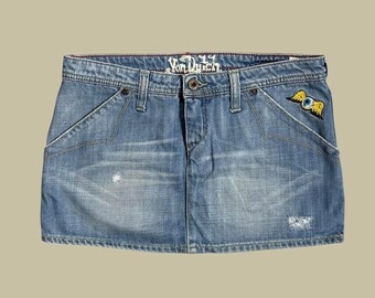 フォンダッチデニムミニスカート - Etsy 日本
