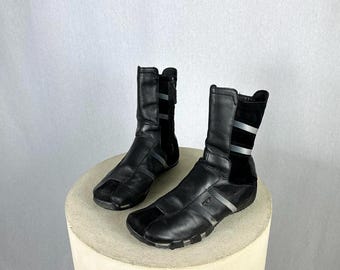 靴 90s diesel archive leather western boots Archive