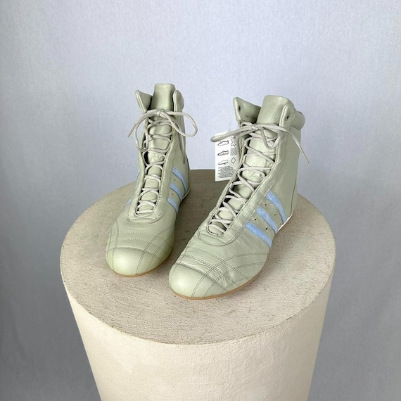 Archive Adidas « PRAJNA HIGH » Lacing Boxing / Wrestling Leather