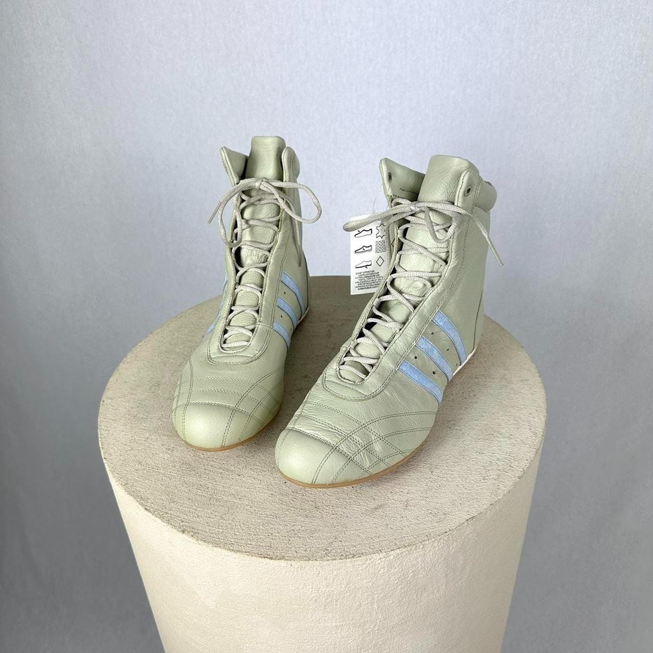 Archive Adidas « PRAJNA HIGH » Lacing Boxing Wrestling Leather
