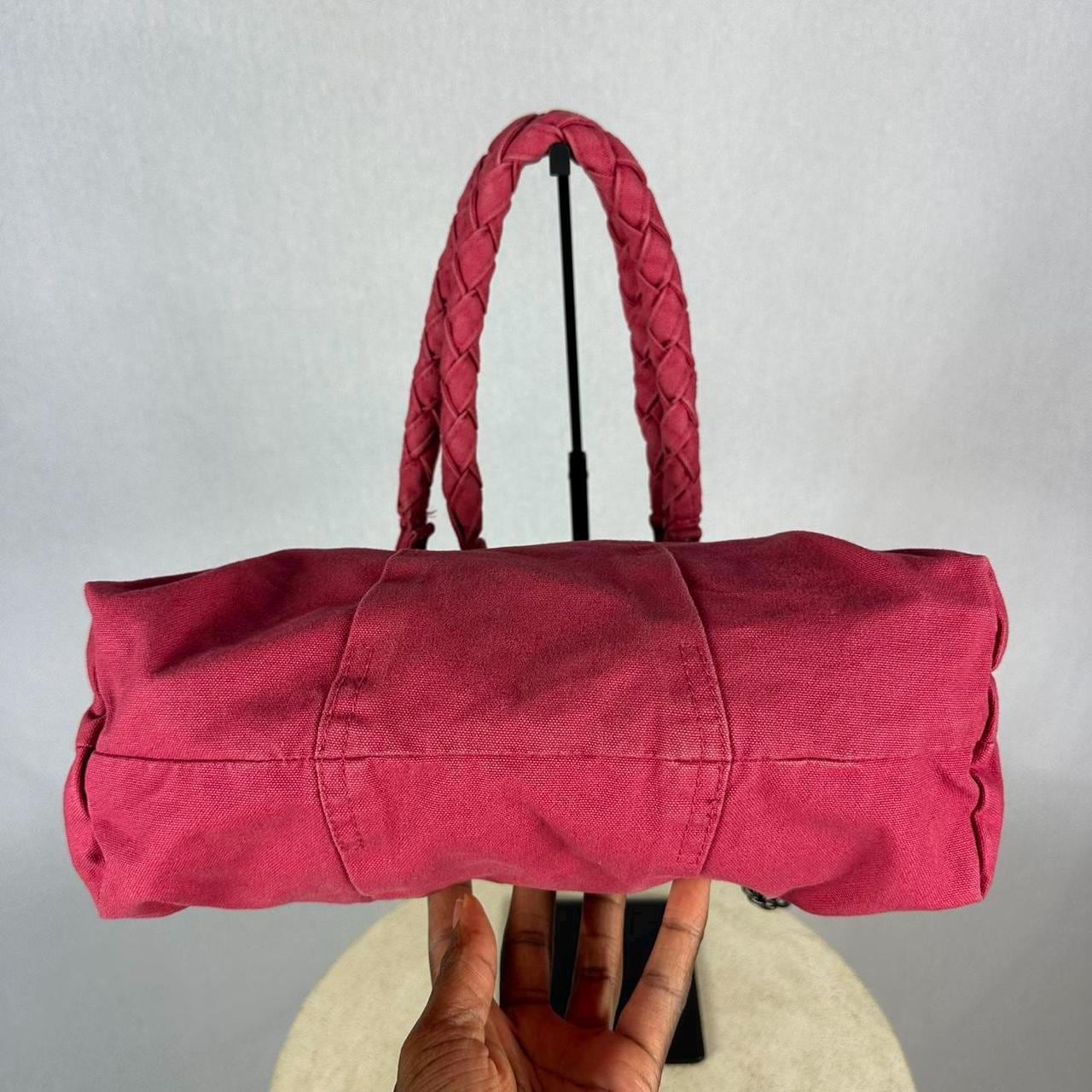 Vintage Diesel Archive Shoulder Bag, in Pink Canvas - Rare Colour