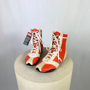 Diesel « PHOEBS »Archive wrestling / boxing boots, brand new with tag, in leather and suede