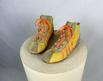 Iconic GEOX Leather Vintage Y2K Suede Sneakers 90s 00s Streetwear