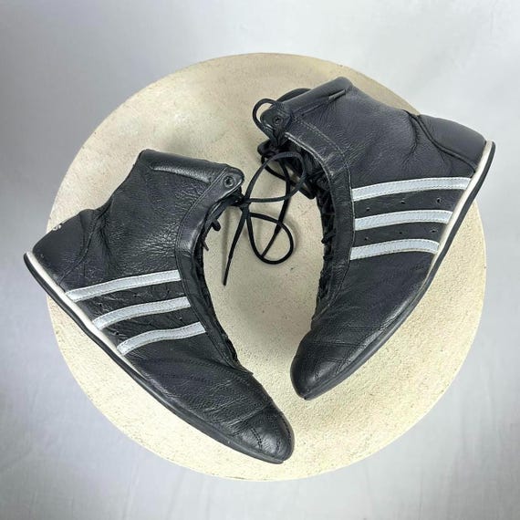 adidas gazelle silver green womens Boxing shoes Adidas Box Hog 2 Black-white