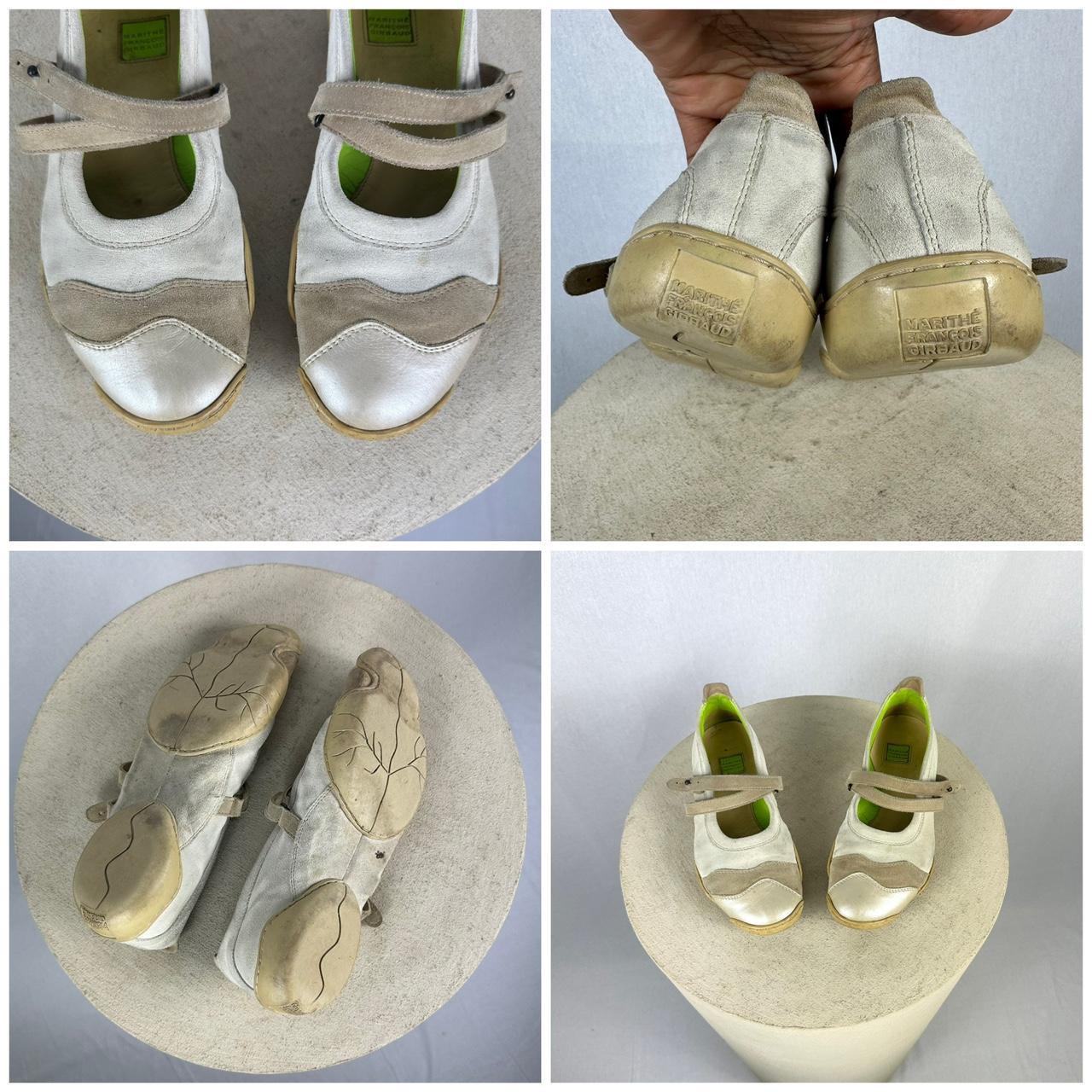 Ballerines Cuir Et Daim Beige Girbaud – Pointure 37.5 – Neuf Portées ½ Journée