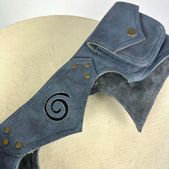 Boho utility leather multipocket belt - image 7