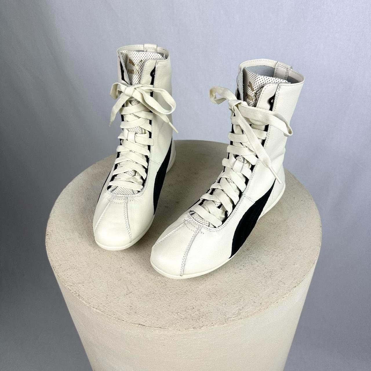 PUMAプーマarchive ロングブーツ ボクサーシューズ 00s PUMA ロングブーツ エスキーヴァハイ ボクシングシューズ