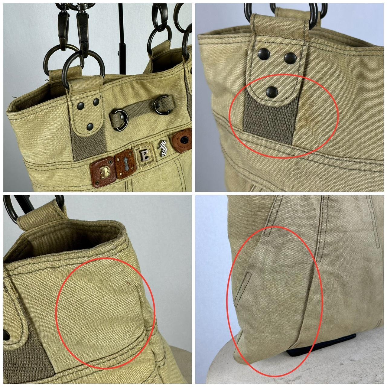 Vintage Diesel Archive Shoulder Bag, in Light Khaki / Beige