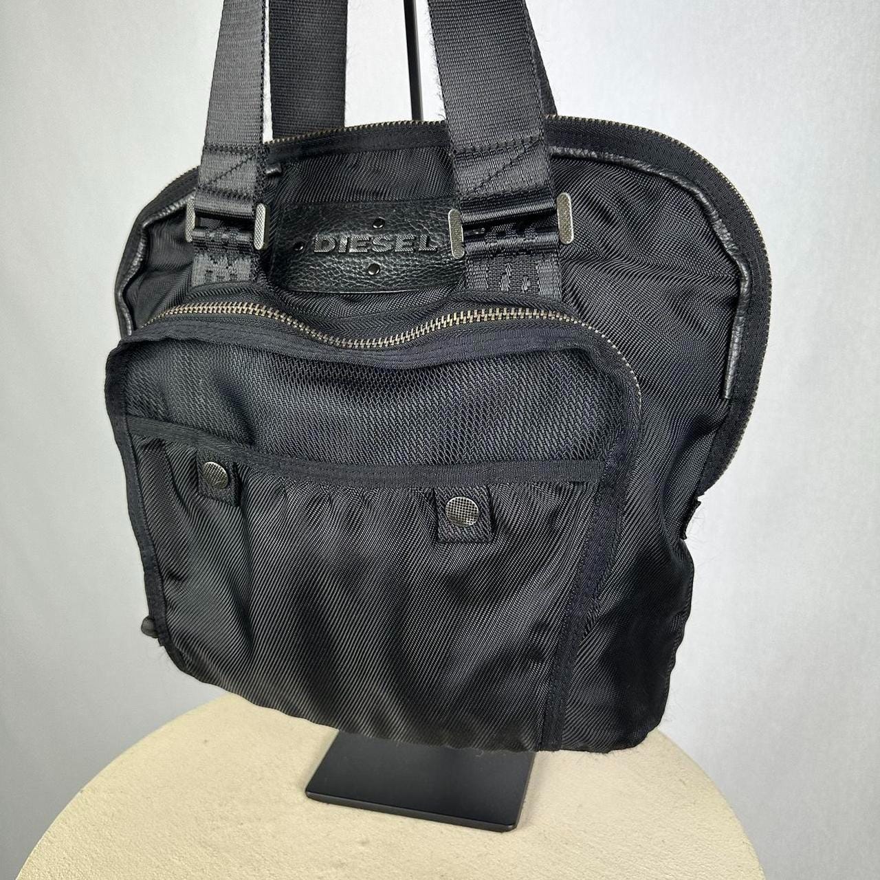 Diesel Y2k Multi Pocket Shoulder Bag in Nylon & Leather - Etsy