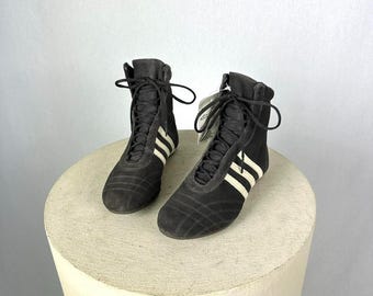 Archive Adidas PRAJNA HIGH Suede Boxing Boots, US 5.5