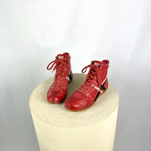Archive &quot; SOLDIER &quot; Diesel wrestling / boxing boots, in leather