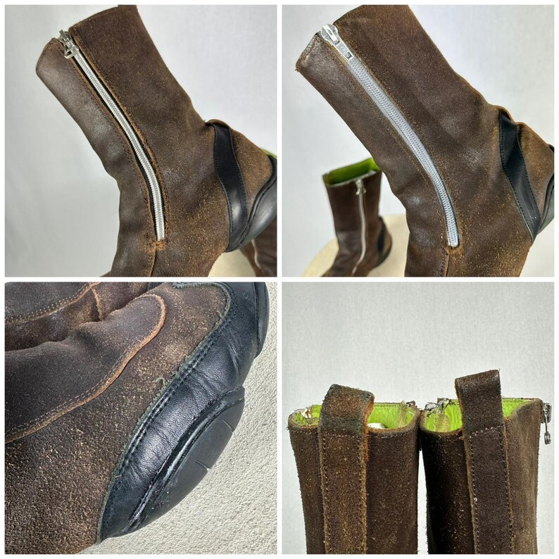 Jeans Ciré Cuir M&F GIRBAUD Taille 33 (42-44) - Boot Heel - Neuf Avec étiquettes - Prix Boutique 380€