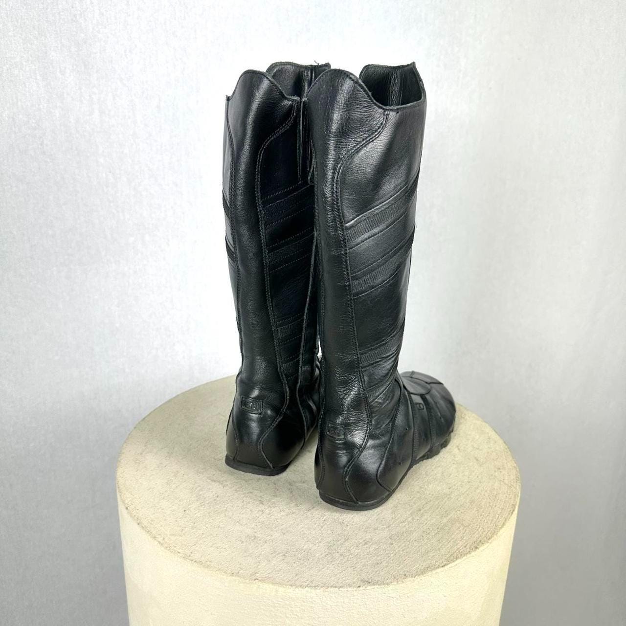 Archive Diesel Knee High Boots in Leather - Etsy