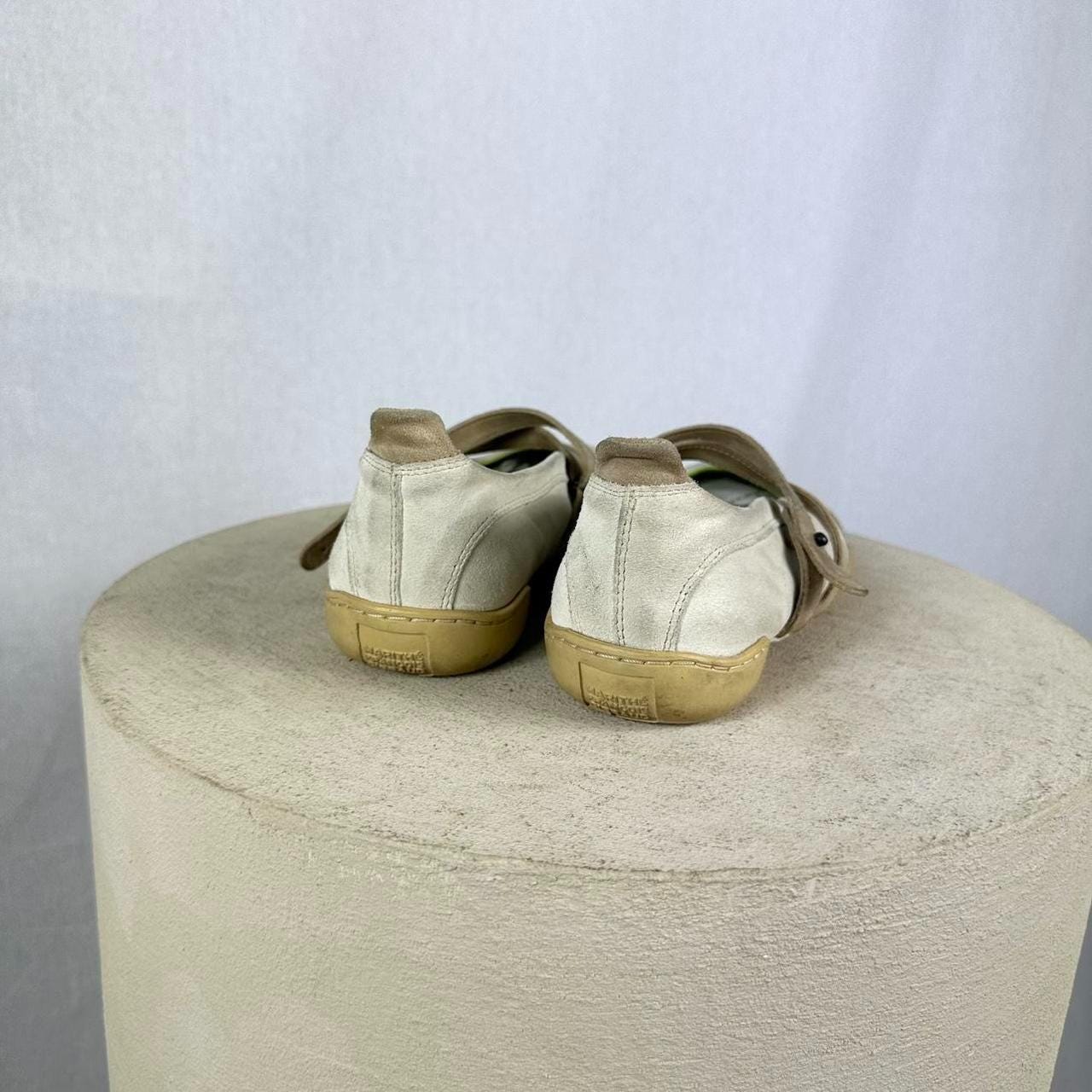 Ballerines M&F GIRBAUD Pointure 37.5 - Cuir Et Daim Beige - État Quasi Neuf - Portées Très Peu