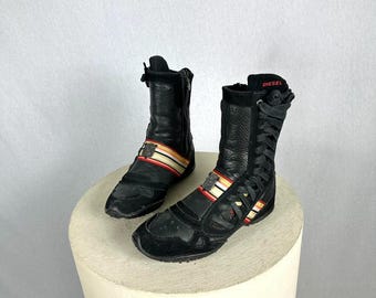 靴 ARCHIVE DIESEL BUCKLE BOOTS Archive 